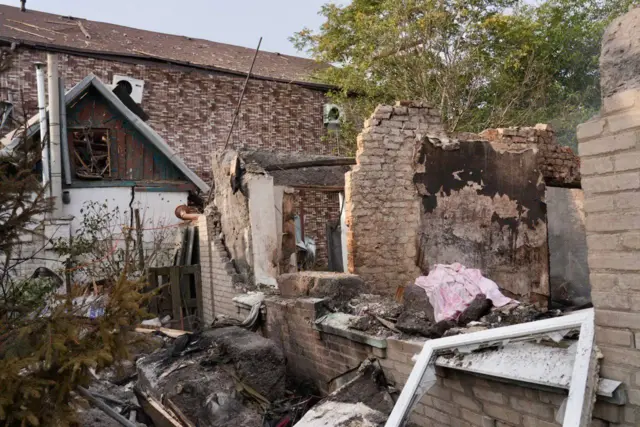 Последствия ударов по Запорожской области