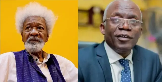 Femi Falana na Wole Soyinka