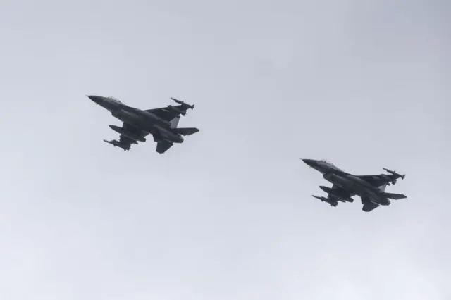 Истребители F-16 в Украине
