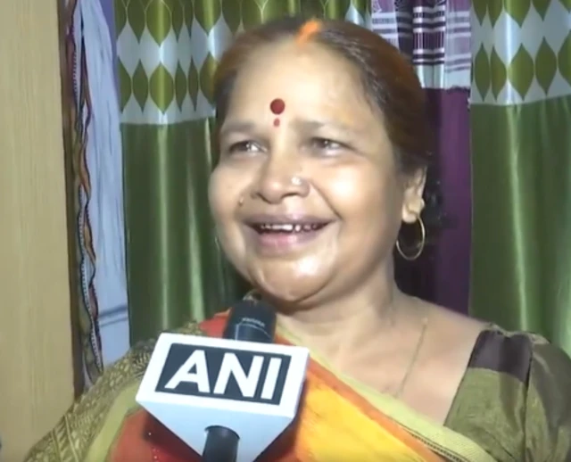 भारतीय खिलाड़ी ललित उपाध्याय की मां (फ़ाइल फ़ोटो)