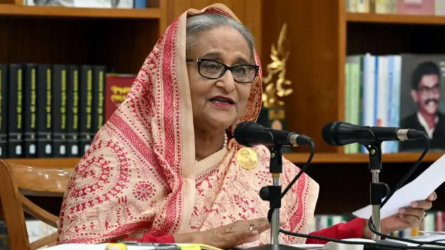 বাংলাদেশের প্রধানমন্ত্রী শেখ হাসিনা