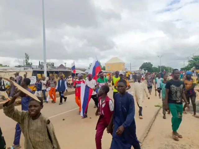 Protesters from Zamfara