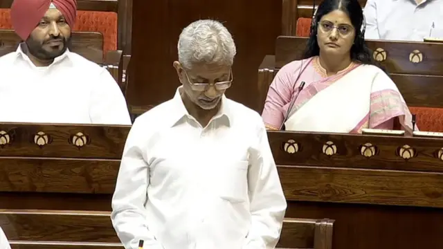 भारत के विदेश मंत्री एस जयशंकर ने बांग्लादेश के मुद्दे पर राज्यसभा में बयान दिया है