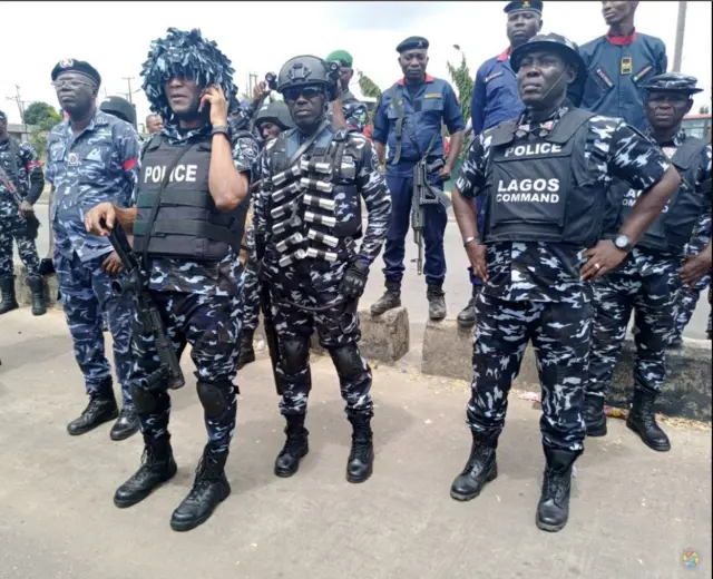 Aworan awọn ọlọpaa kan