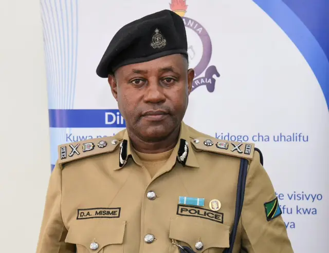 Msemaji wa jeshi la polisi nchini Tanzania David Misime