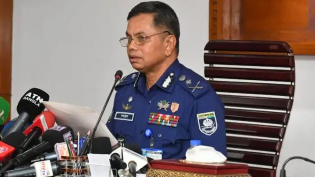 बांग्लादेश के नए आईजीपी मोहम्मद मोइनुल इस्लाम (फ़ाइल फ़ोटो)