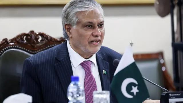 पाकिस्तानी विदेश मंत्री मोहम्मद इसहाक़ डार (फ़ाइल फ़ोटो)