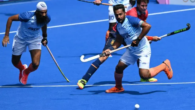 स्पेन ने भारत के ख़िलाफ़ किया पहला गोल