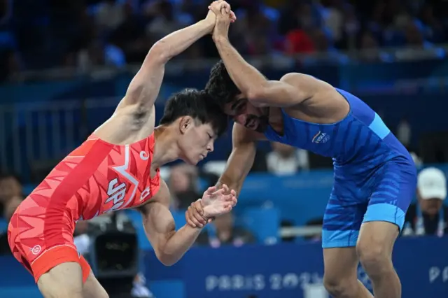 अमन सहरावत को सेमी फ़ाइनल में हार का सामना करना पड़ा है.