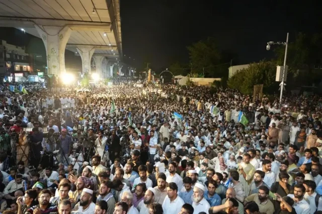 جماعت اسلامی دھرنا