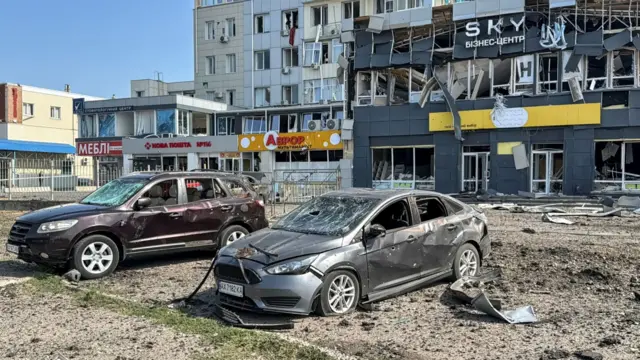 Пострадавший торговый центр