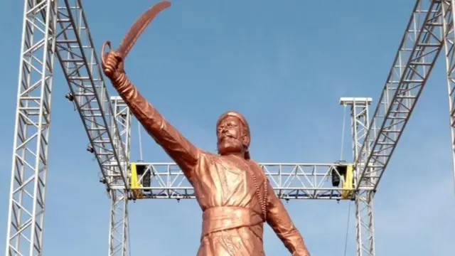 शिवाजी की प्रतिमा