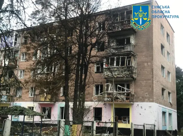 Последствия удара по Конотопу
