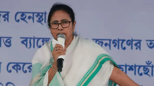 पश्चिम बंगाल की मुख्यमंत्री ममता बनर्जी