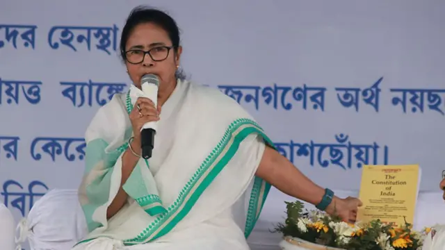 पश्चिम बंगाल की मुख्यमंत्री ममता बनर्जी