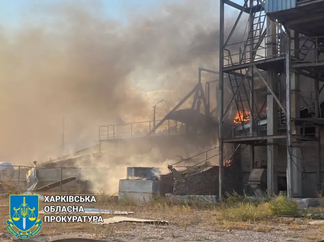 Последствия ударов по Харьковской области