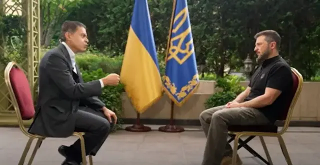 Zelensky katika mahojiano