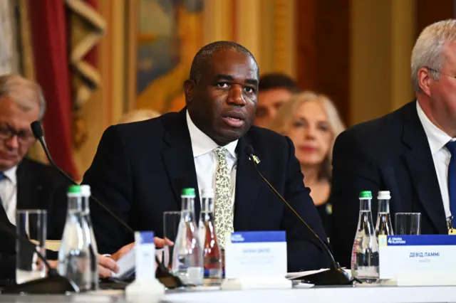 صورة أرشيفية لوزير الخارجية البريطاني ديفيد لامي