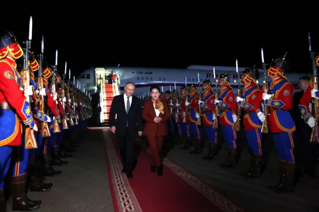 Путин в Монголии