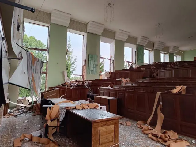 харьков последствия удара