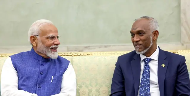 पीएम मोदी और मालदीव के राष्ट्रपति मोइज़्ज़ू