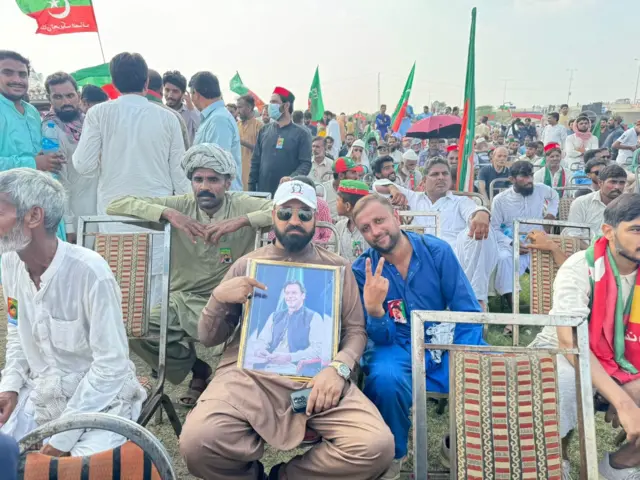 پی ٹی آئی جلسہ