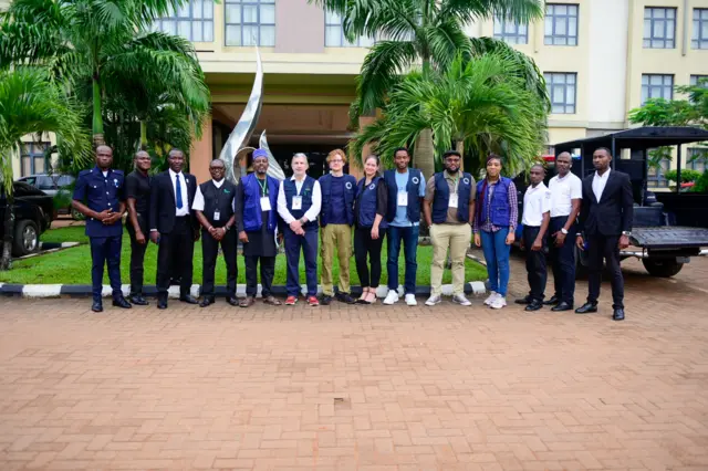 European Union election delegation team dey for Edo state to observe di governorship election