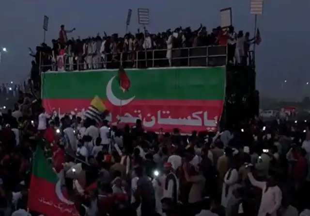 پی ٹی آئی جلسہ