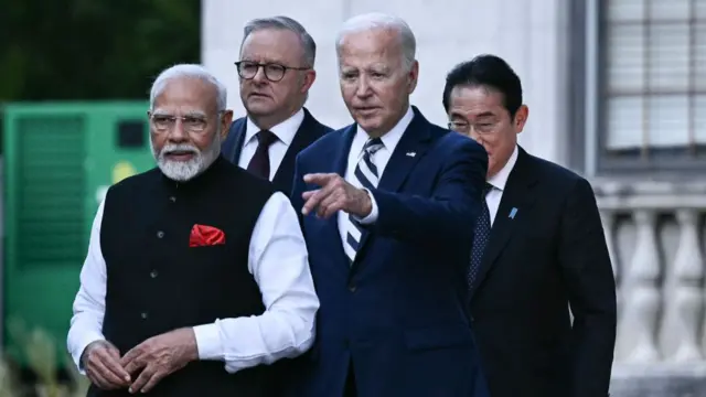 प्रधानमंत्री नरेंद्र मोदी और राष्ट्रपति जो बाइडन