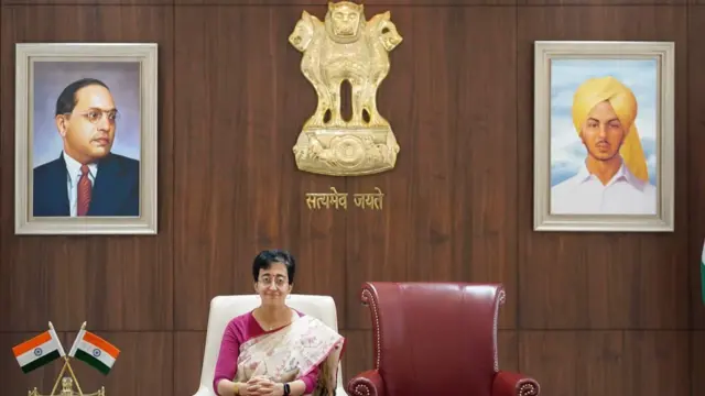 दिल्ली की मुख्यमंत्री आतिशी