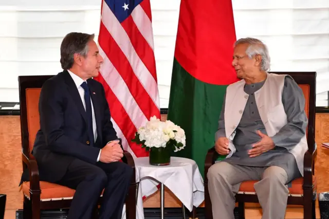 ব্লিংকেন ও ইউনূস