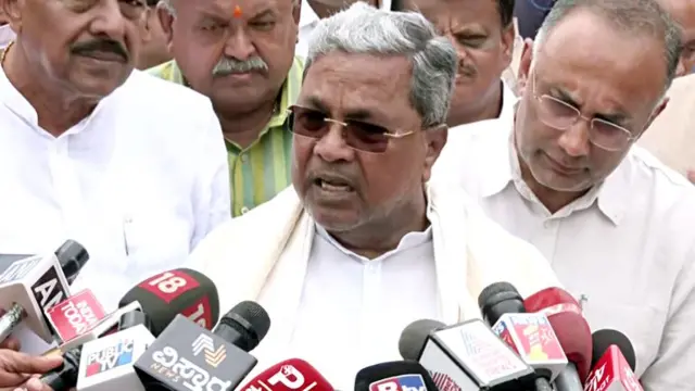 कर्नाटक के मुख्यमंत्री सिद्धारमैया