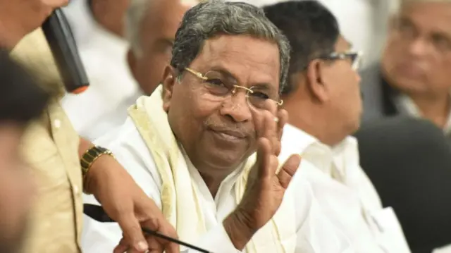 कर्नाटक के मुख्यमंत्री सिद्धारमैया