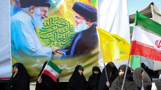 حزب اللہ، اسرائیل ایران