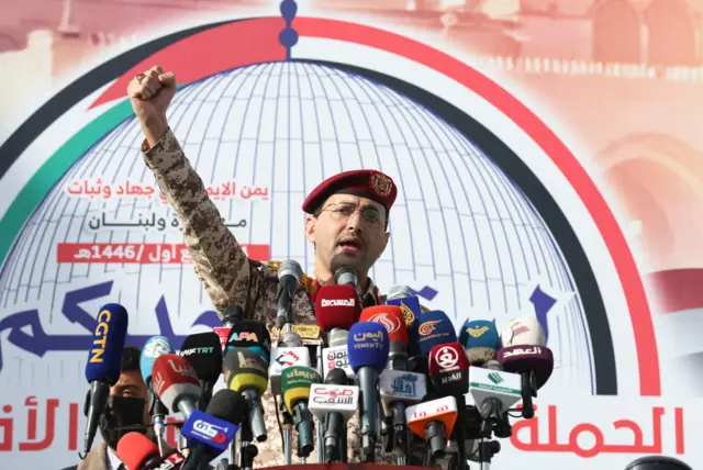 المتحدث العسكري لقوات الحوثيين، يحيى سريع