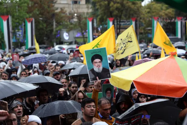احتجاجات مناهضة لإسرائيل في طهران بعد مقتل حسن نصر الله