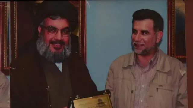 عباس نیلفروشان و حسن نصرالله