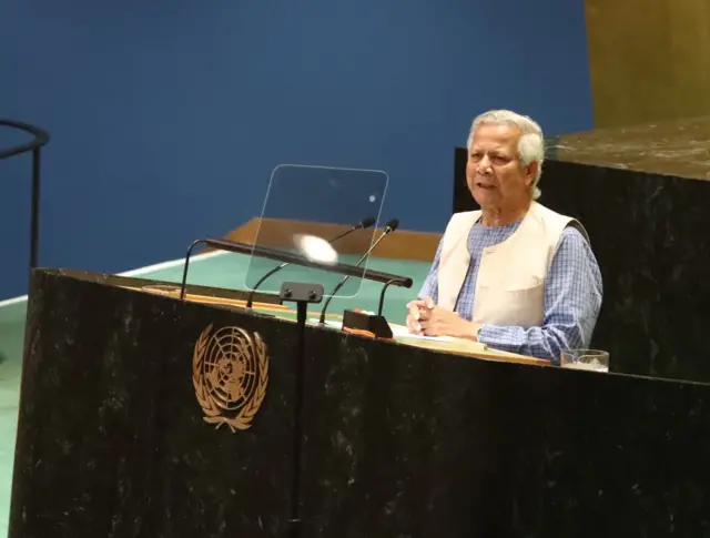 জাতিসংঘ সাধারণ পরিষদে ভাষণ দেন প্রধান উপদেষ্টা অধ্যাপক মুহাম্মদ ইউনূস