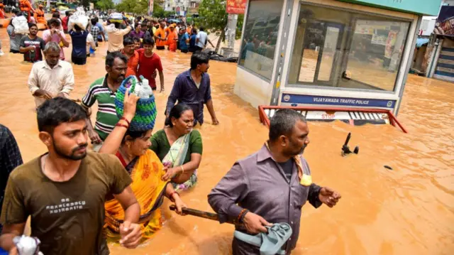 आंध्र प्रदेश में बाढ़
