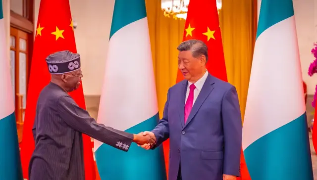 Bola Tinubu da Xi Jinping