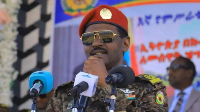 Ajajaan waraana Itoophiyaa kana kan dubbatan yeroo muddamni Gaanfa Afrikaatti cimee jiruuttidha