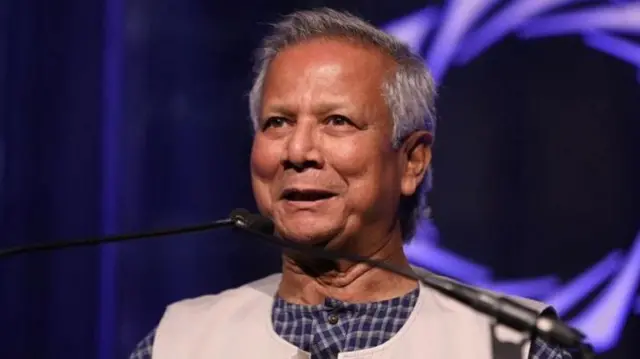 बांग्लादेश की अंतरिम सरकार के मुख्य सलाहकार मोहम्मद यूनुस (फ़ाइल फ़ोटो)