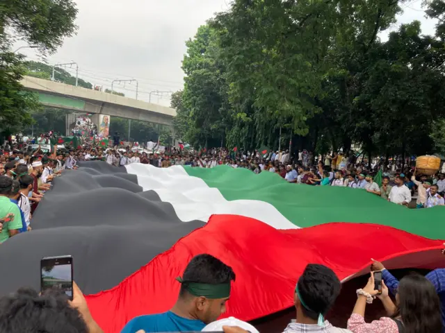 বৈষম্যবিরোধী ছাত্র আন্দোলনের শহীদি মার্চ কর্মসূচি শুরু