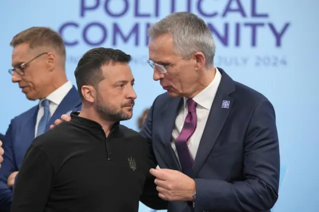 Столтенберг с Зеленским