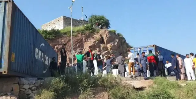 پی ٹی آئی جلسہ