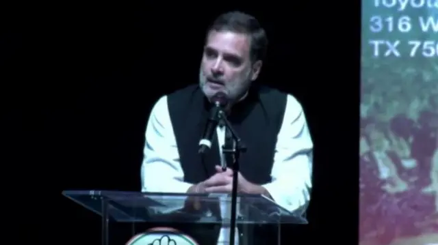 अमेरिका में राहुल गांधी