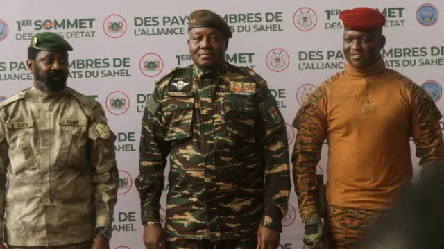 Nijar da Mali da Burkina Faso