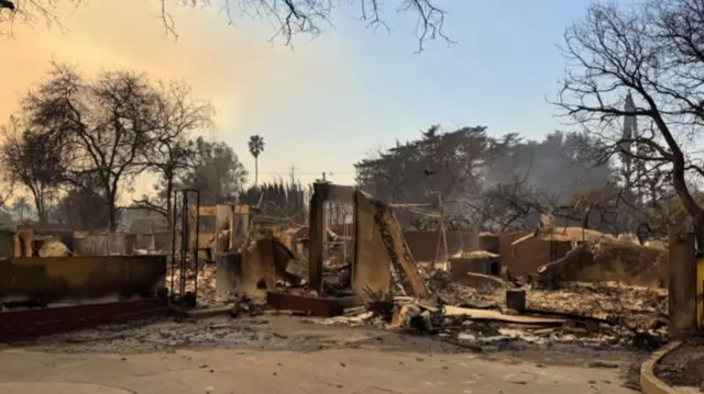 लॉस एंजेलिस में आग