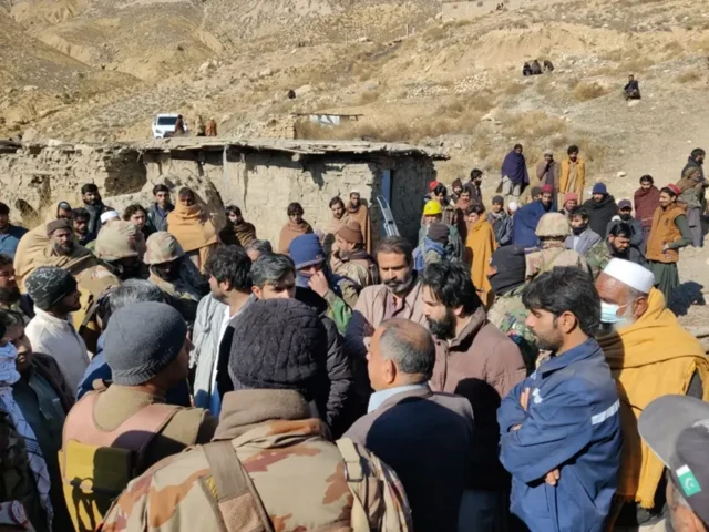 بلوچستان کان حادثہ