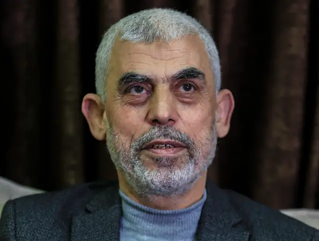 زعيم حركة حماس يحيى السنوار.